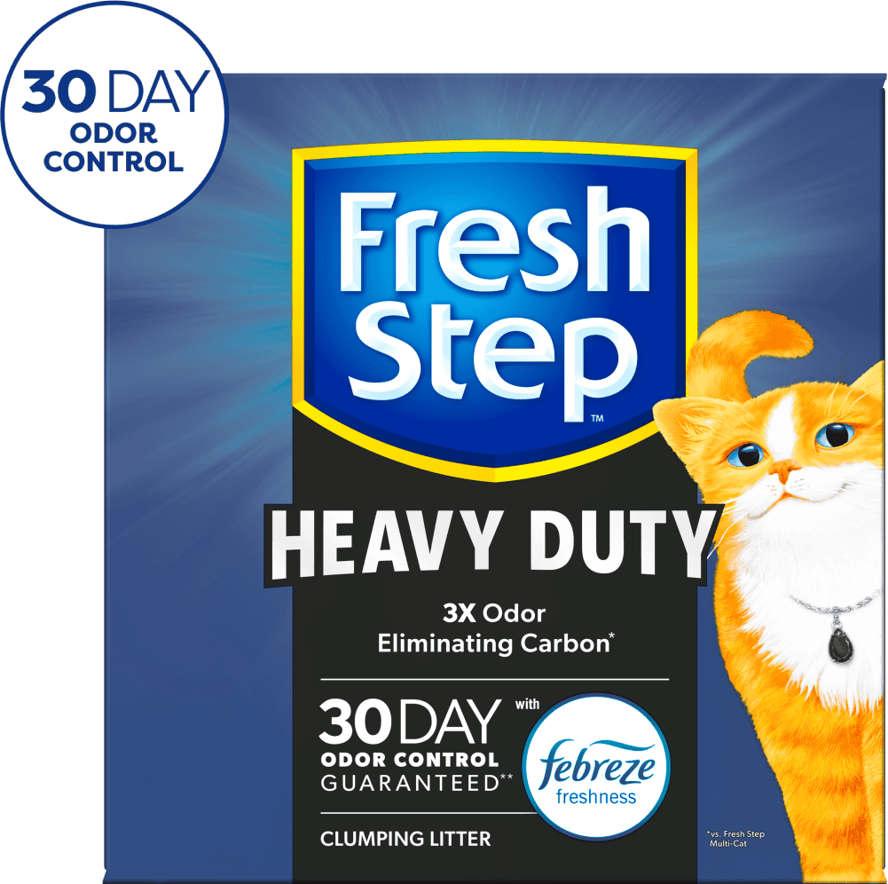 Fresh Step Heavy Duty Clumping Litter with Febreze Freshness 22.5lb